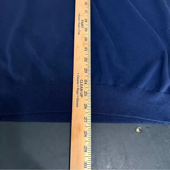 Chaps Navy Blue Men's Sweater Vest 0859 - Picture 7 of 7